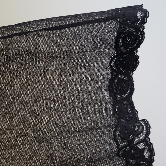 COMMANDO black lace transparent tank top small medium - Picture 5 of 8